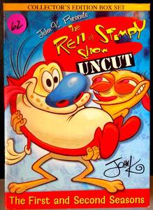 lot 62 image: The Ren & Stimpy Show The First and Second Season (Uncut) DVD Boxed Set