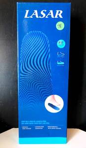 lot 78 image: LASAR PLANTAR FASCIITIS INSOLES M 5-7.5W 7.5-9 - NEW IN BOX