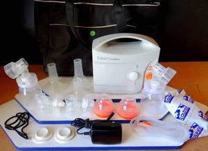 lot 84 image: Hygeia II Medical Hygeia Enjoye Breast Pump With PAS Personal Accessory Set And Power Supply $$$