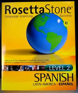 lot 91 image: Rosetta Stone SPANISH Level 2 LATIN AMERICA - COMPLETE