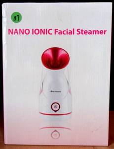 lot 117 image: Amconsure Facial Steamer - Nano Ionic Facial Steamer Warm Mist Moisturizing Face Steamer Home Sauna SPAPores Cleanse Clear Blackheads Acne Impurities Skin Cares - NEWSEALED $$