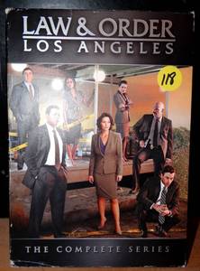 lot 118 image: LAW & ORDER LOS ANGELES - THE COMPLETE SERIES DVD COLLECTION