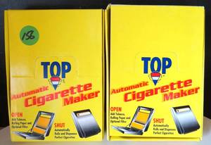 lot 156 image: TOP Rolling Machine Automatic Cigarette Maker - NEW LOT OF 2