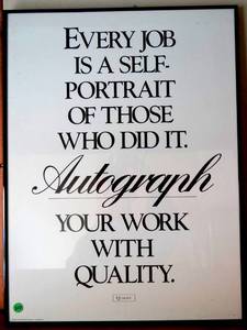 lot 210 image: INSPIRATION THEMED PRINT FRAMED UNDER GLASS - 16 X 20