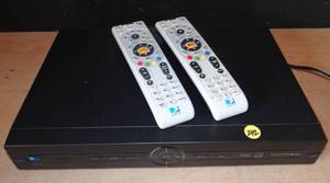 lot 242 image: DirecTV Direct TV Satellite TV Receiver Streaming DVR R-16-500 w 2 Remotes $$