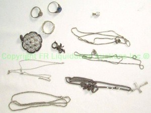lot 90 image: Sterling Silver Jewelry