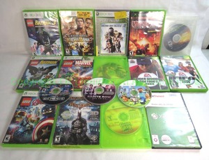 lot 8 image: XBox 360 games, including Minecraft, Guitar Hero, Halo 3 and more