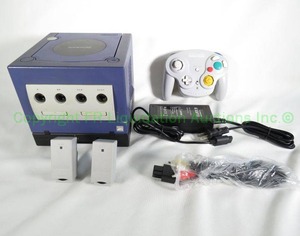 lot 51 image: Nintendo Gamecube with Gameboy player attachment with Controller and games Super Smash Bros. Melee and Dragonball Z Budokai 2, Tested and Working. TV not included