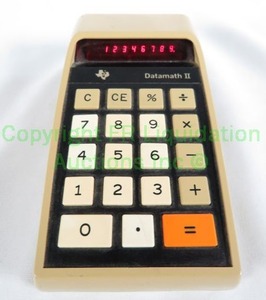 lot 52 image: Texas Instruments Datamath II Calculator