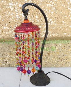 lot 17 image: Hobby Lobby decorative desk lamp