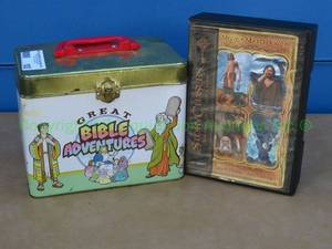lot 103 image: Great Bible Adventures and Story Chasers trivia games