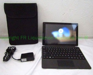 lot 160 image: RCA Windows 10 tablet computer with charge cord and case