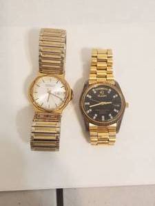 lot 15 image: Pair of mens watches - Hamilton and an Elgin (B)