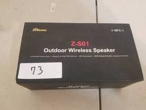 lot 73 image: Outdoor wireless speaker (B)
