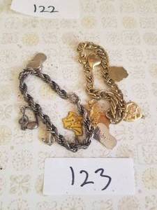 lot 123 image: Jewelry lot - bracelets (C)