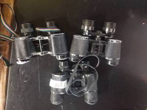 lot 295 image: 3 pairs of Binoculars (G)