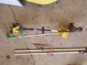 lot 359 image: Gas and electric weed eater (F)