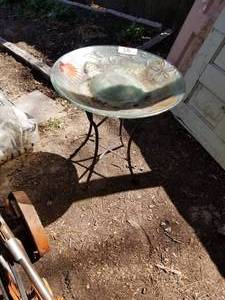 lot 376 image: Bird bath (F)