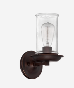 lot 70 image: Wall mounted light fixture