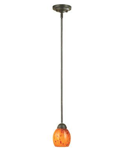 lot 73 image: Hanging pendant light fixture