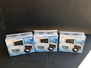 lot 204 image: LYNX SOLAR DROP-IN LITE 18-LED SOLAR POWERED LIGHT WITH MOTION SENSOR-#00035 - Total of 24