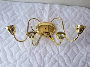 lot 96 image: Wall mounted light fixture