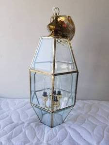 lot 107 image: Hanging light fixture