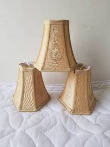 lot 144 image: Selection of 3 light shades