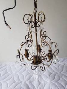 lot 150 image: Hanging light fixture