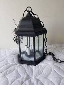 lot 202 image: Hanging light fixture