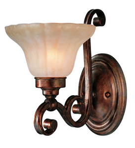 lot 64 image: Wall mounted light fixture