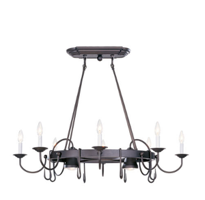 lot 108 image: Chandelier light fixture