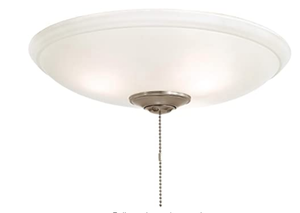 lot 110 image: Ceiling mounted light fixture