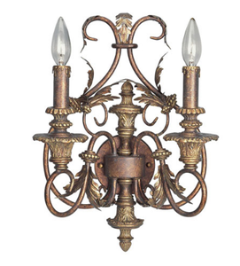 lot 148 image: Wall mounted light fixture