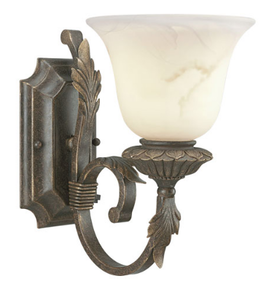 lot 54 image: Wall mounted light fixture