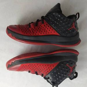 lot 222 image: RED JORDAN EXTRA FLY SHOES SIZE 6.5Y