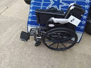 lot 118 image: LIGHTWEIGHT MCKESSON WHEELCHAIR