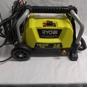 lot 17 image: Ryobi 1900 Psi Pressure Washer