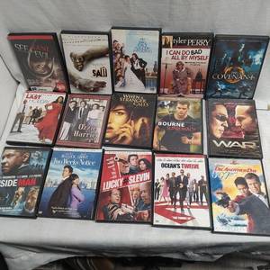 lot 22 image: 15 DVDs