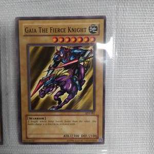 lot 33 image: Rare Yu-Gi-Oh Gaia The Fierce Knight