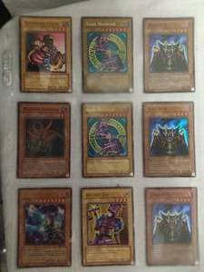 lot 45 image: YU-GI-OH CARDS 9 CARDS