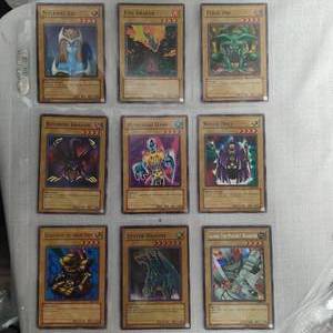 lot 46 image: 1ST EDITION YU-GI-OH CARDS. 9 CARDS