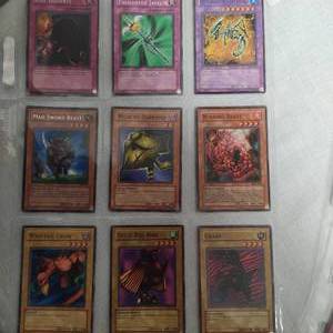 lot 48 image: YUGIOH CARD COLLECTION 9 CARDS