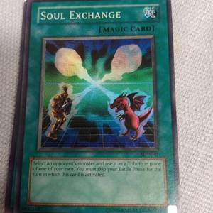 lot 54 image: YUGIOH SOUL EXCHANGE SDY-041 SUPER RARE