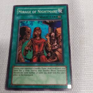lot 55 image: YUGIOH MIRAGE OF NIGHTMARE PGD-036 SUPER RARE