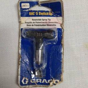lot 58 image: GRACO 5 TIP SWITCH SPRAY TIP