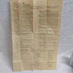 lot 83 image: Copy of the Constitution Of The United States