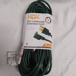lot 92 image: Hdx 50 Foot Landscape  Extension Cord