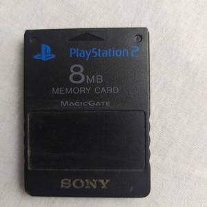 lot 213 image: 8 MB PLAYSTATION 2 MEMORY CARD, TWISTED METAL BLACK PS2 GAME DISC