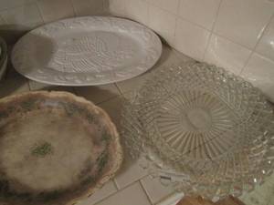 lot 138 image: 3 large serving platters